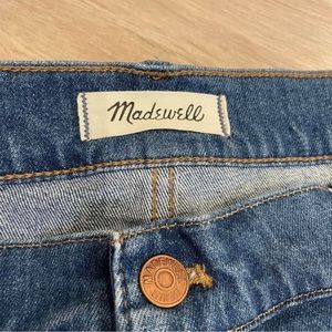 Madewell Jeans Plus 35 Slim Wide-Leg Jeans in Olympia Wash: Button-Front Edition